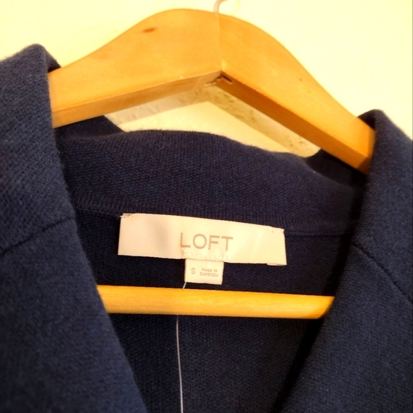 LOFT Double breasted Sweater Blazer - Picture 5 of 7